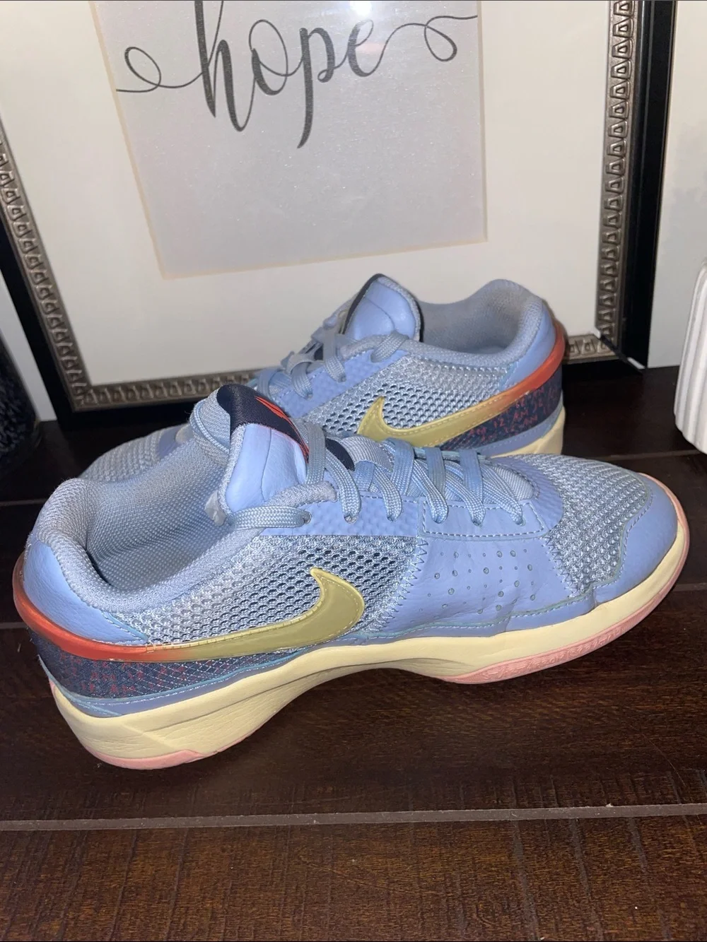 Nike Ja 1 Day 1 Ja Morant Low-Top Basketball Sneakers Size 6Y Unisex Women’s 7.5